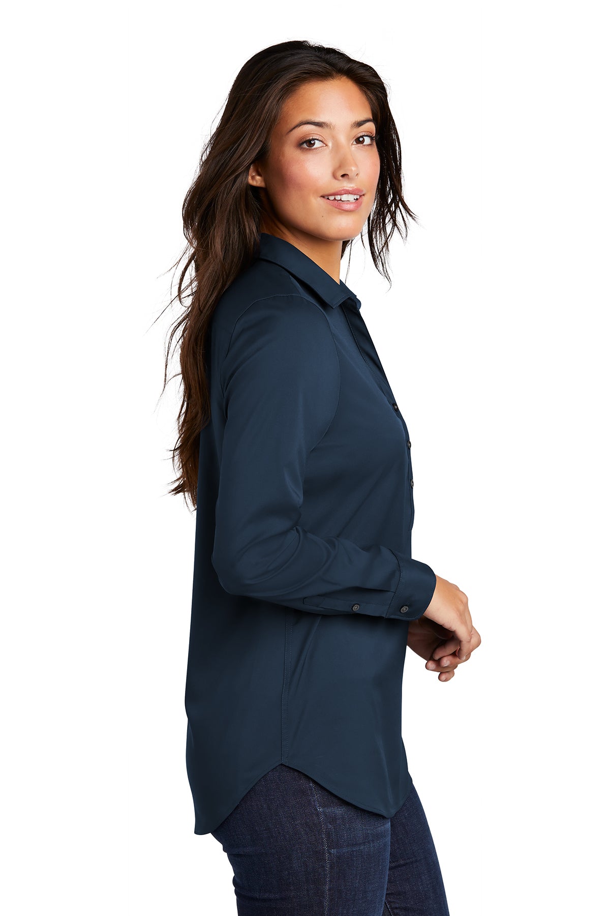 Camisa estilo Túnica Elástica Urbana para Mujer Port Authority ® LW680