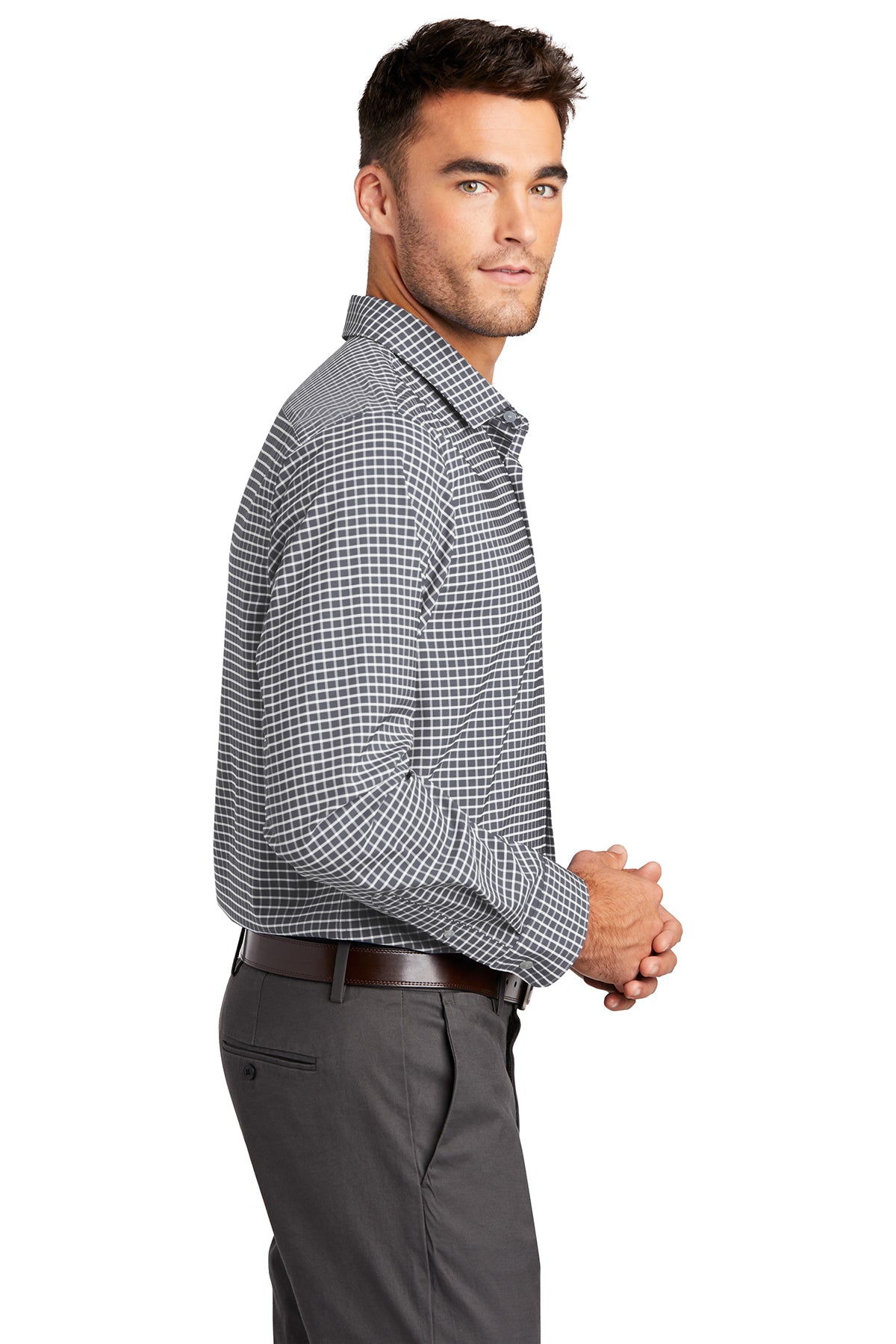 Camisa Elástica City de Hombre Port Authority ® W680