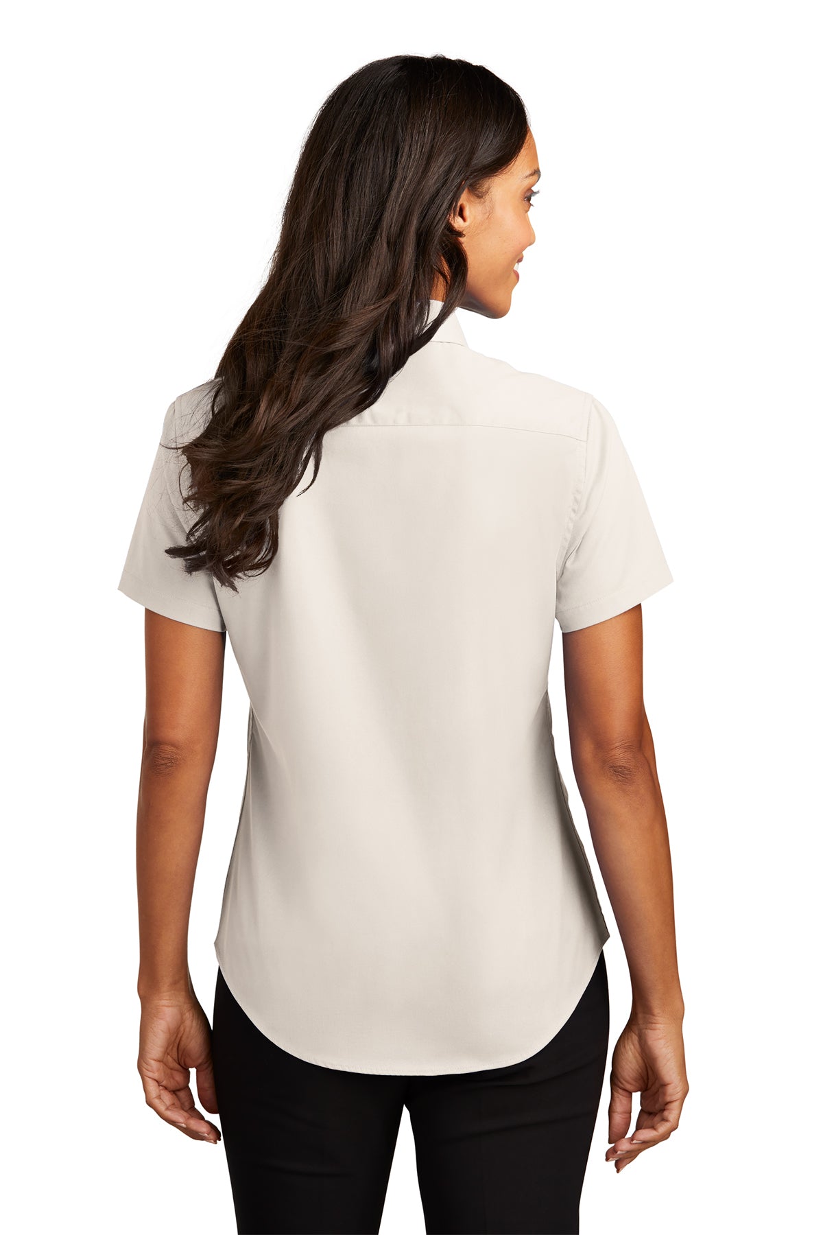 Camisa de Fácil Cuidado Manga Corta para Mujer Port Authority® L508