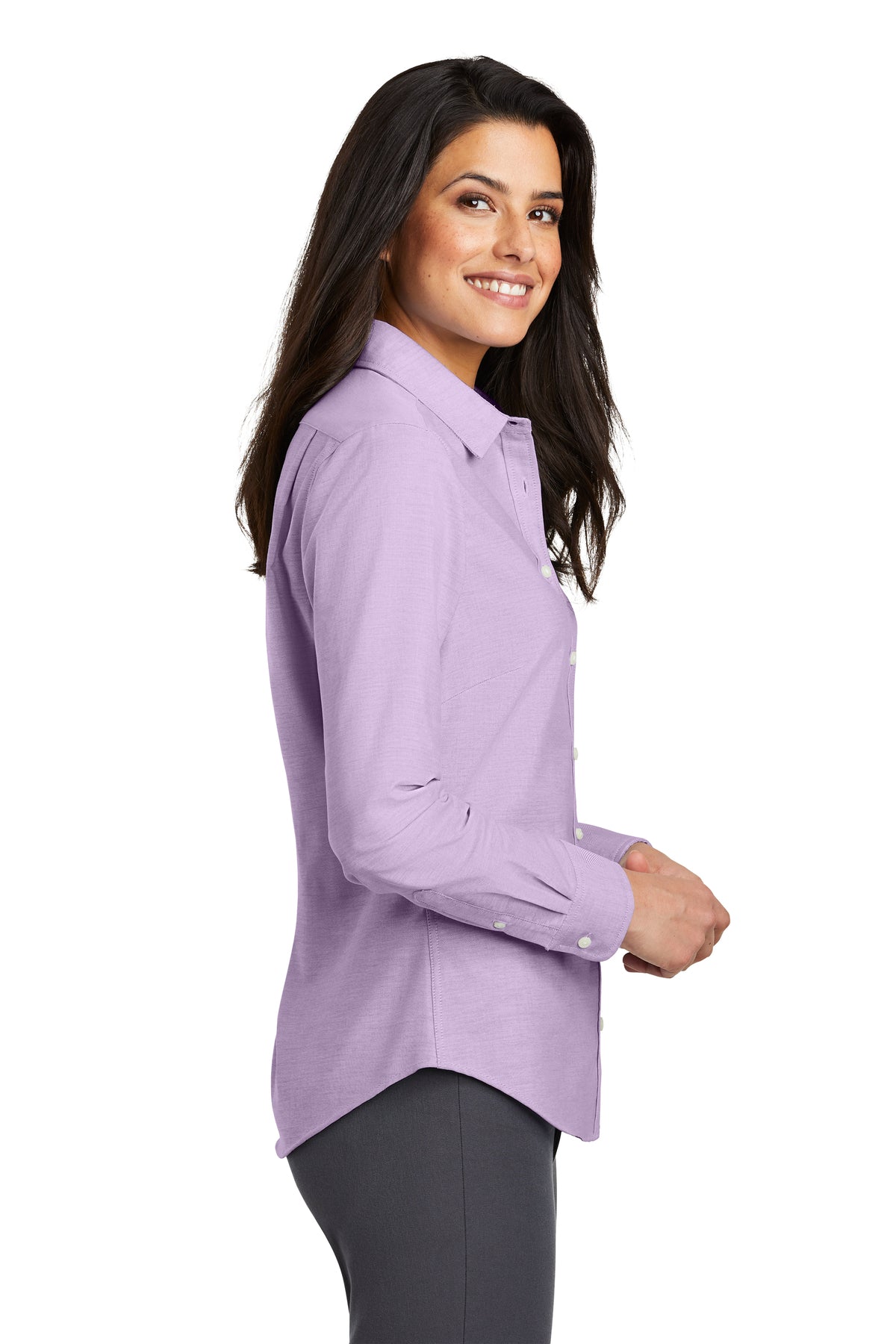 Camisa Oxford SuperPro™ para Mujer de Port Authority® L658